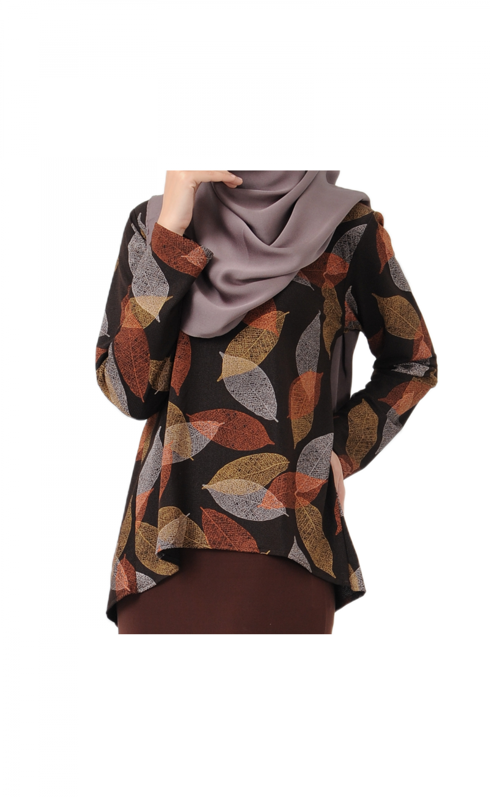 Aylin - Blouse - Dark Brown - Image 2