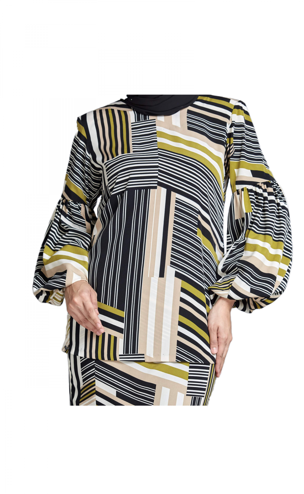 Hayla - Kurung Moden Pendek - Image 3