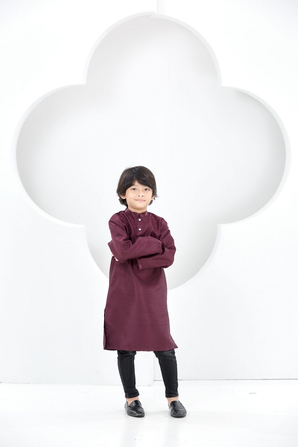 Raja Puteri - Kurta - Dark Purple