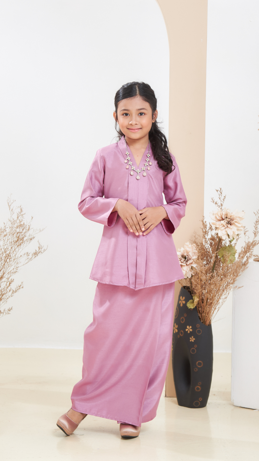 Arabella - Kebaya Kids - Pink - Image 3