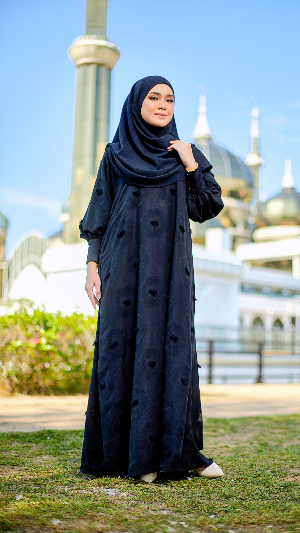 YARA - JUBAH -BLACK - Image 3