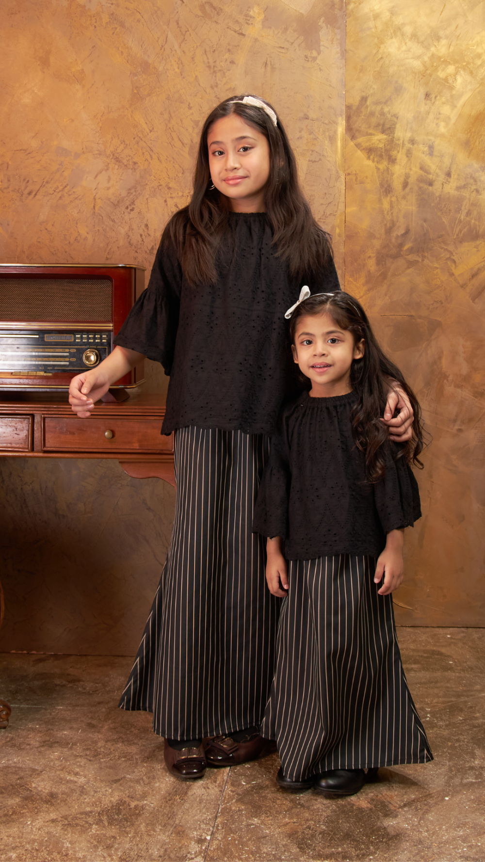 Irama - Kurung Moden Pendek - Black - Image 4