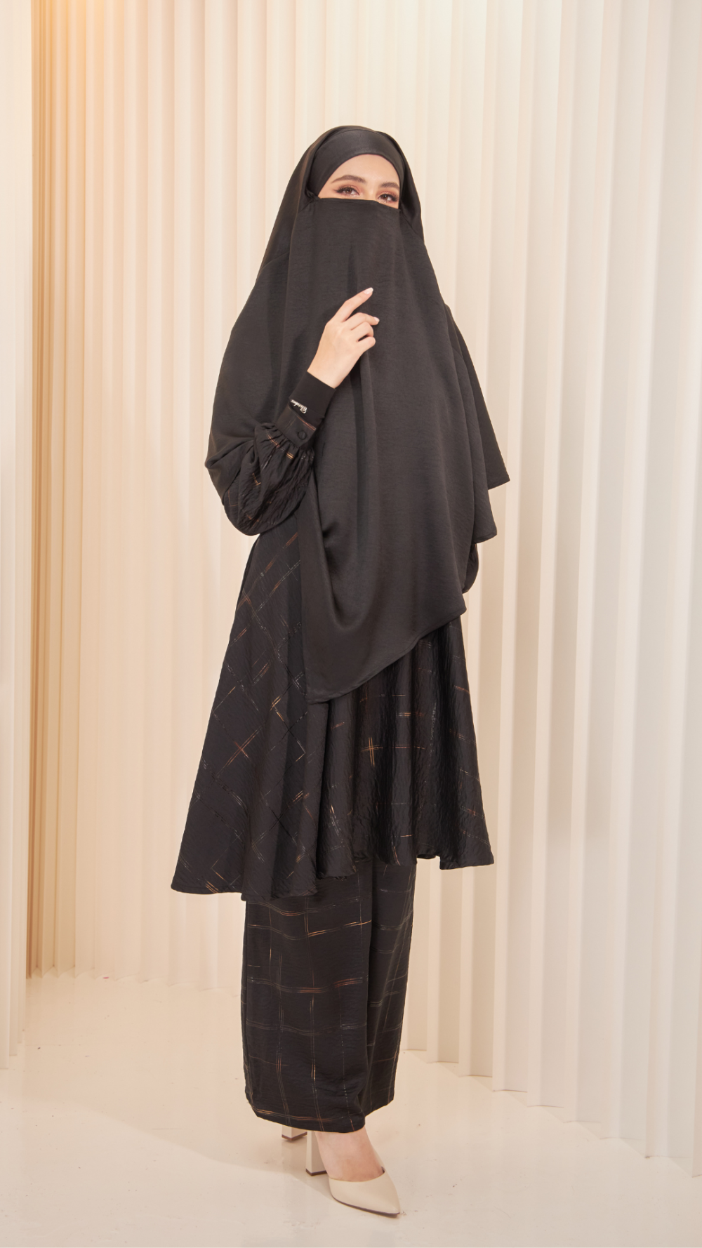 Inaya-Khimar - Black (Pre-Order) - Image 4