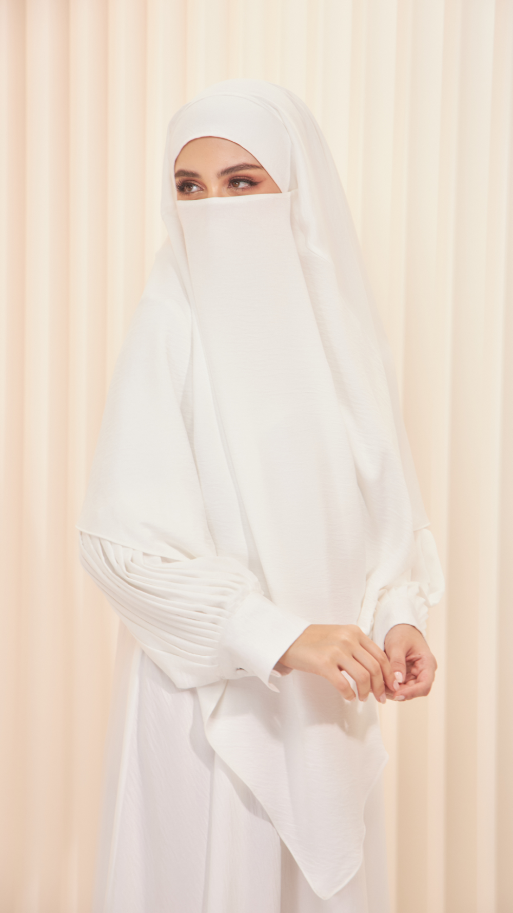 Inaya-Khimar - White (Pre-Order) - Image 8