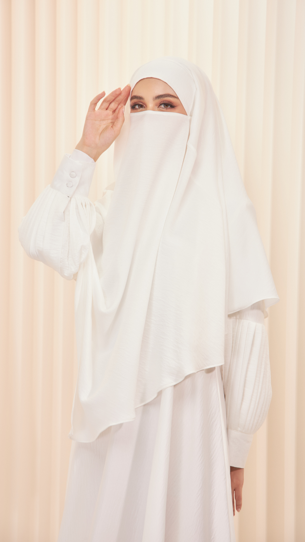 Inaya-Khimar - White (Pre-Order) - Image 5