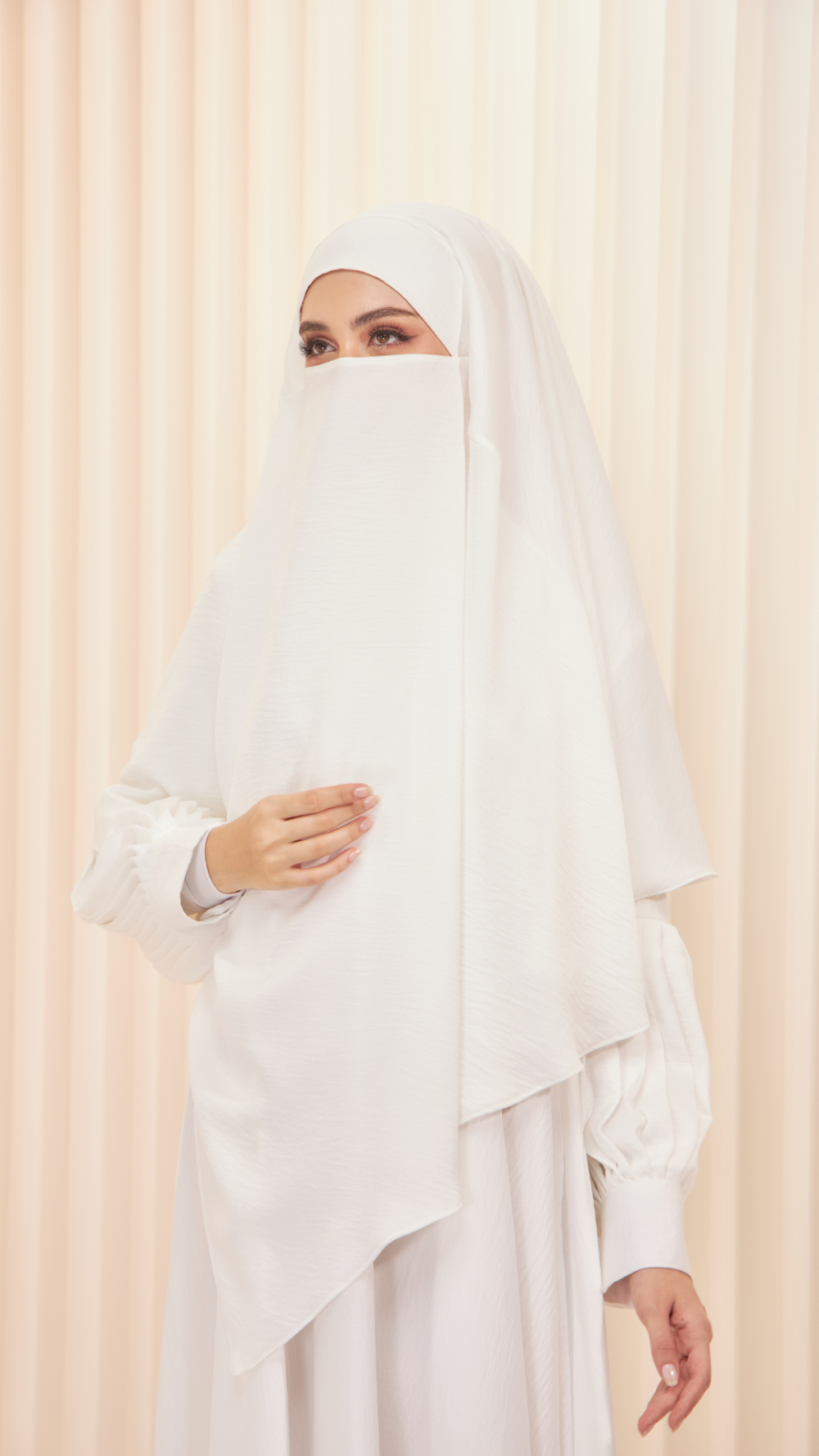 Inaya-Khimar - White (Pre-Order) - Image 6