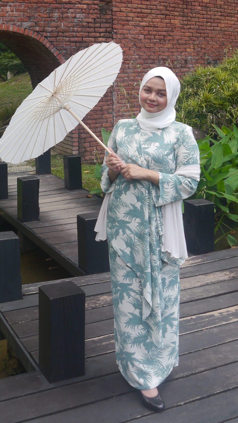 Santubong - Kurung Kaftan - Green