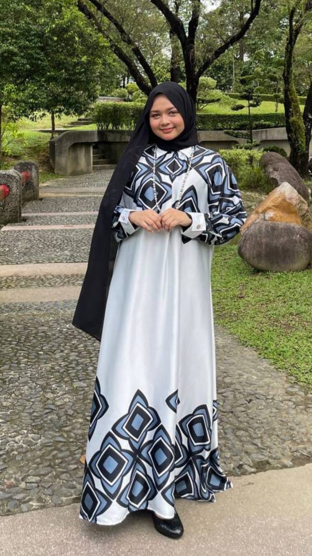 Seri Dayang - Jubah - White - Image 2