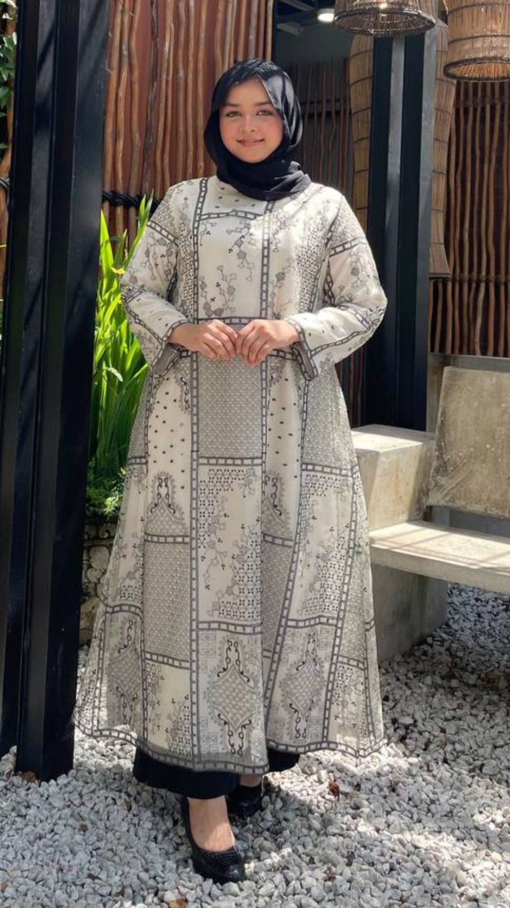 Seroja - Tunic Labuh - Light Silver