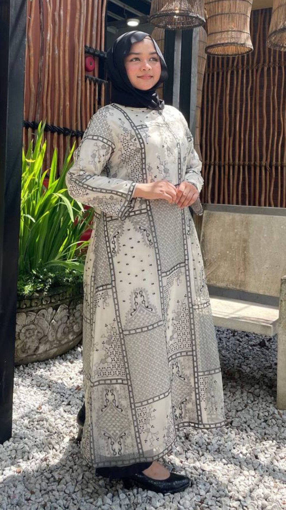 Seroja - Tunic Labuh - Light Silver - Image 2