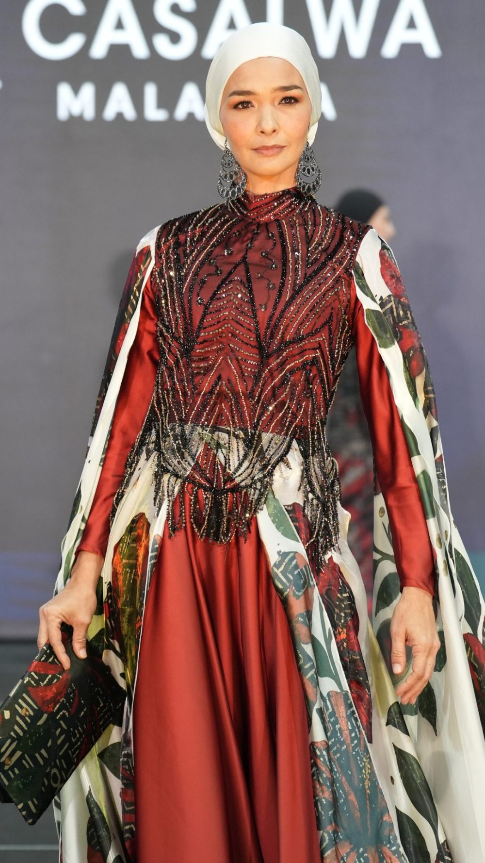 Muse - Dress - Red White - Image 4