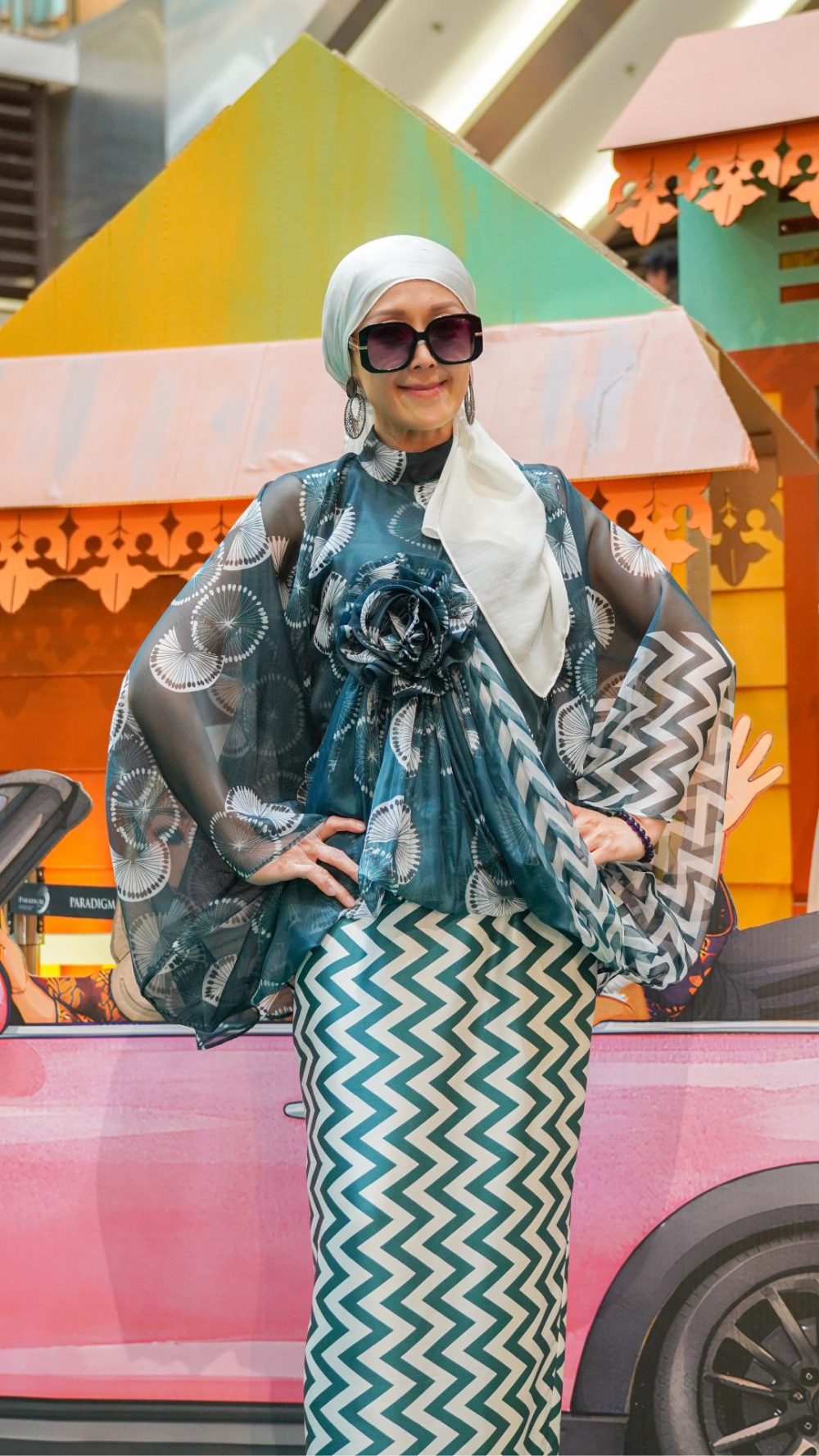 Naraiya - Kurung Kaftan - Teal Green